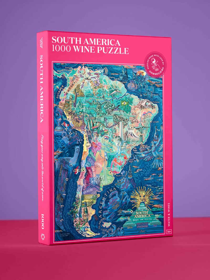 Wine Puzzle - South America