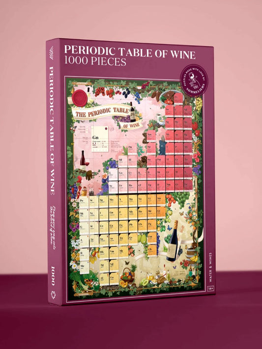Wine Puzzle - Periodic Table of Wine