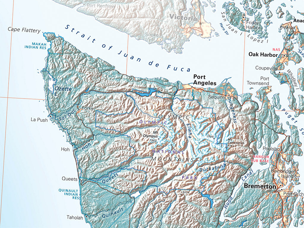 Washington in Context Map