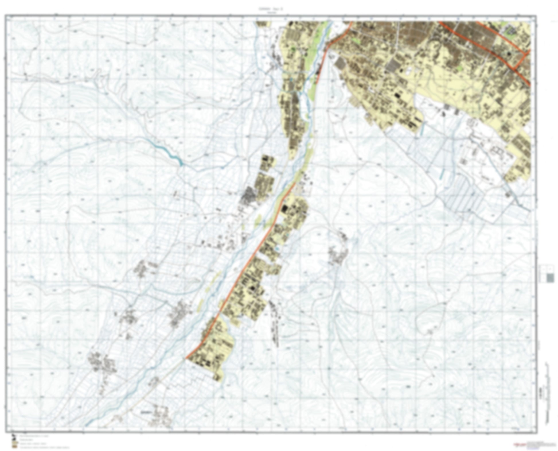 Xining 3 (China) - Soviet Military City Plans