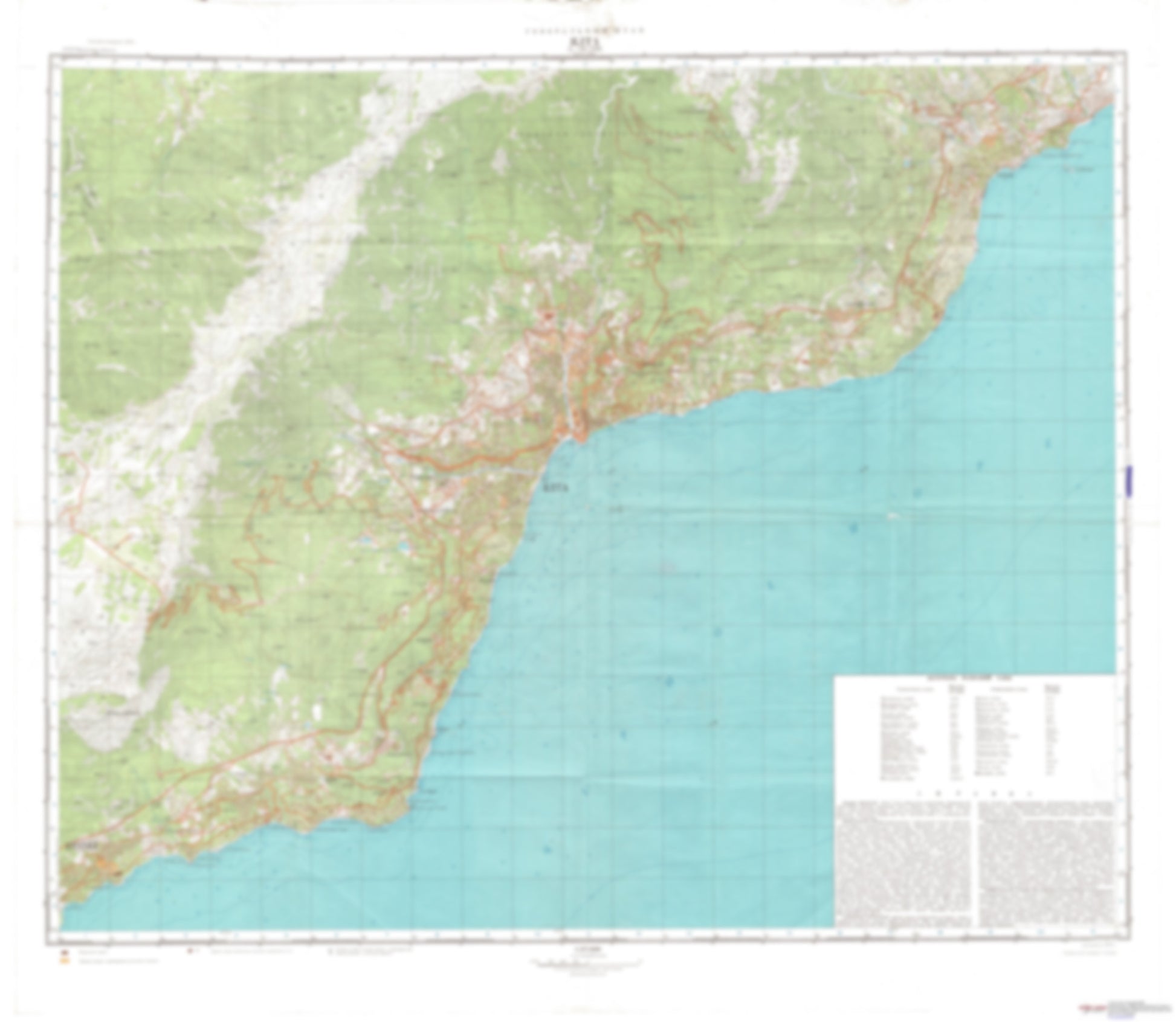 Yalta (Ukraine) - Soviet Military City Plans
