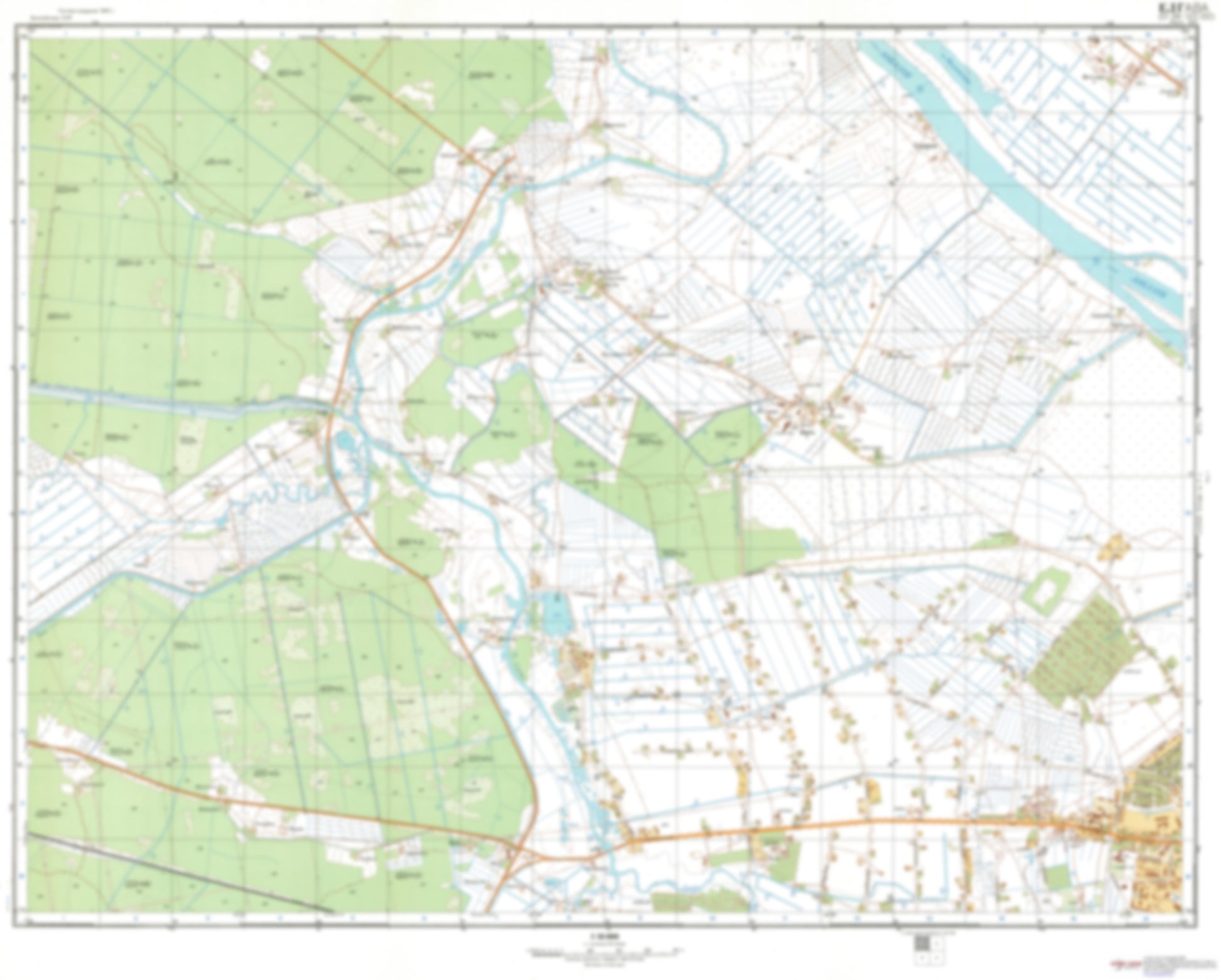 Jelgava 1 (Latvia) - Soviet Military City Plans