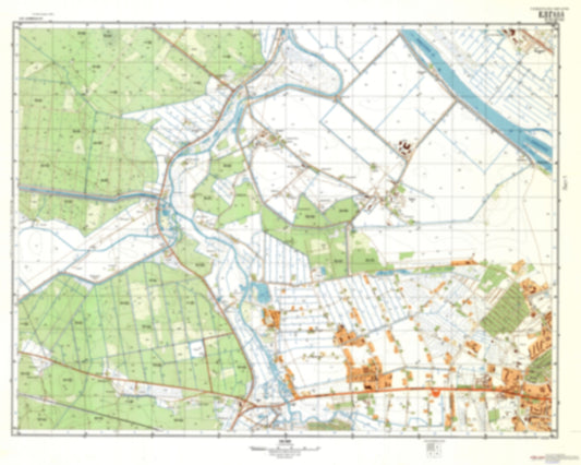 Jelgava 1 (Latvia) - Soviet Military City Plans