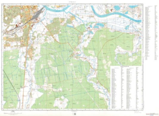 Jelgava 4 (Latvia) - Soviet Military City Plans