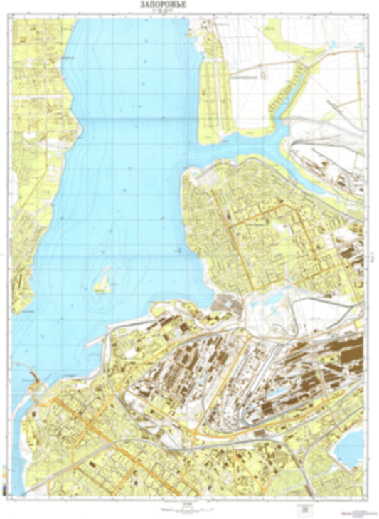 Zaporozhye 2 (Ukraine) - Soviet Military City Plans