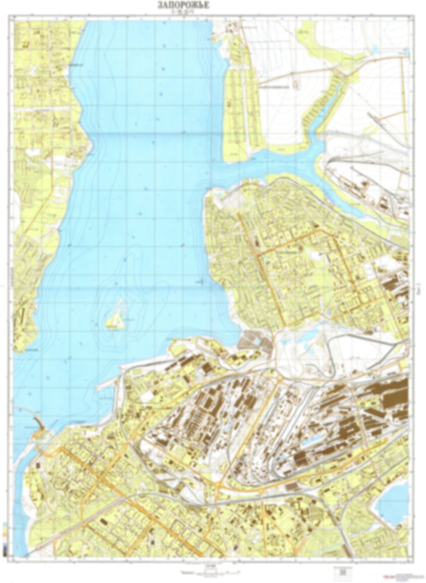 Zaporozhye 2 (Ukraine) - Soviet Military City Plans