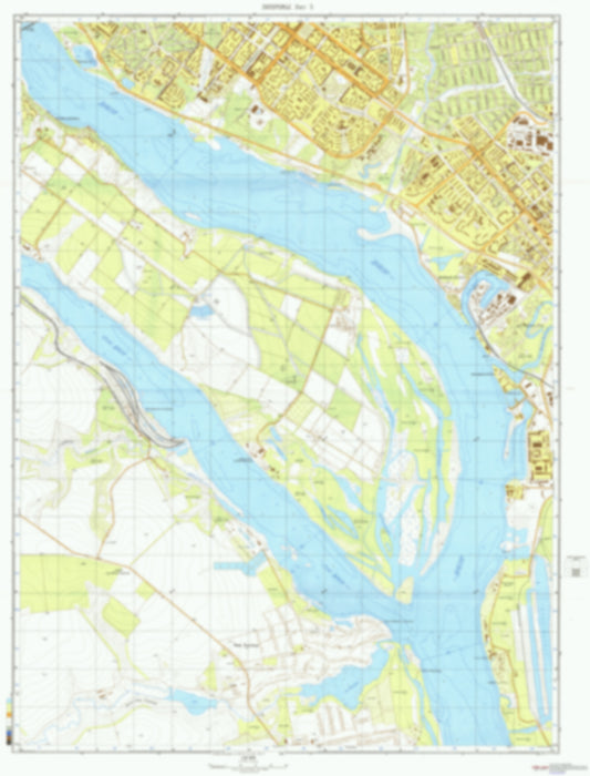 Zaporozhye 5 (Ukraine)  - Soviet Military City Plans