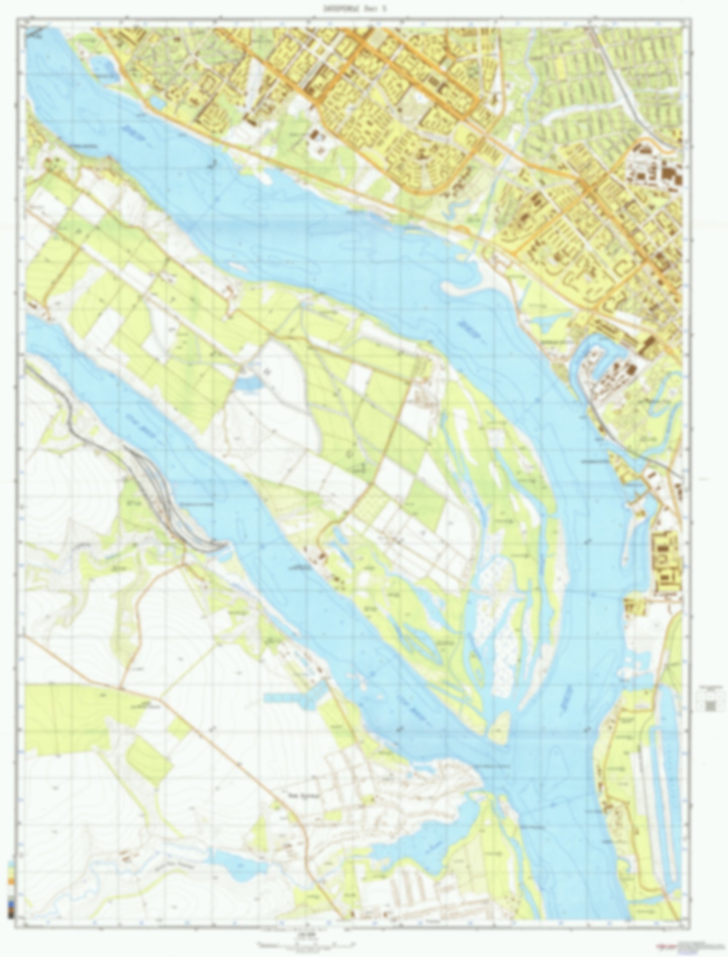 Zaporozhye 5 (Ukraine)  - Soviet Military City Plans