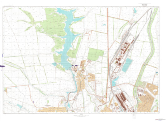 Zhdanov 1 (Ukraine) - Soviet Military City Plans
