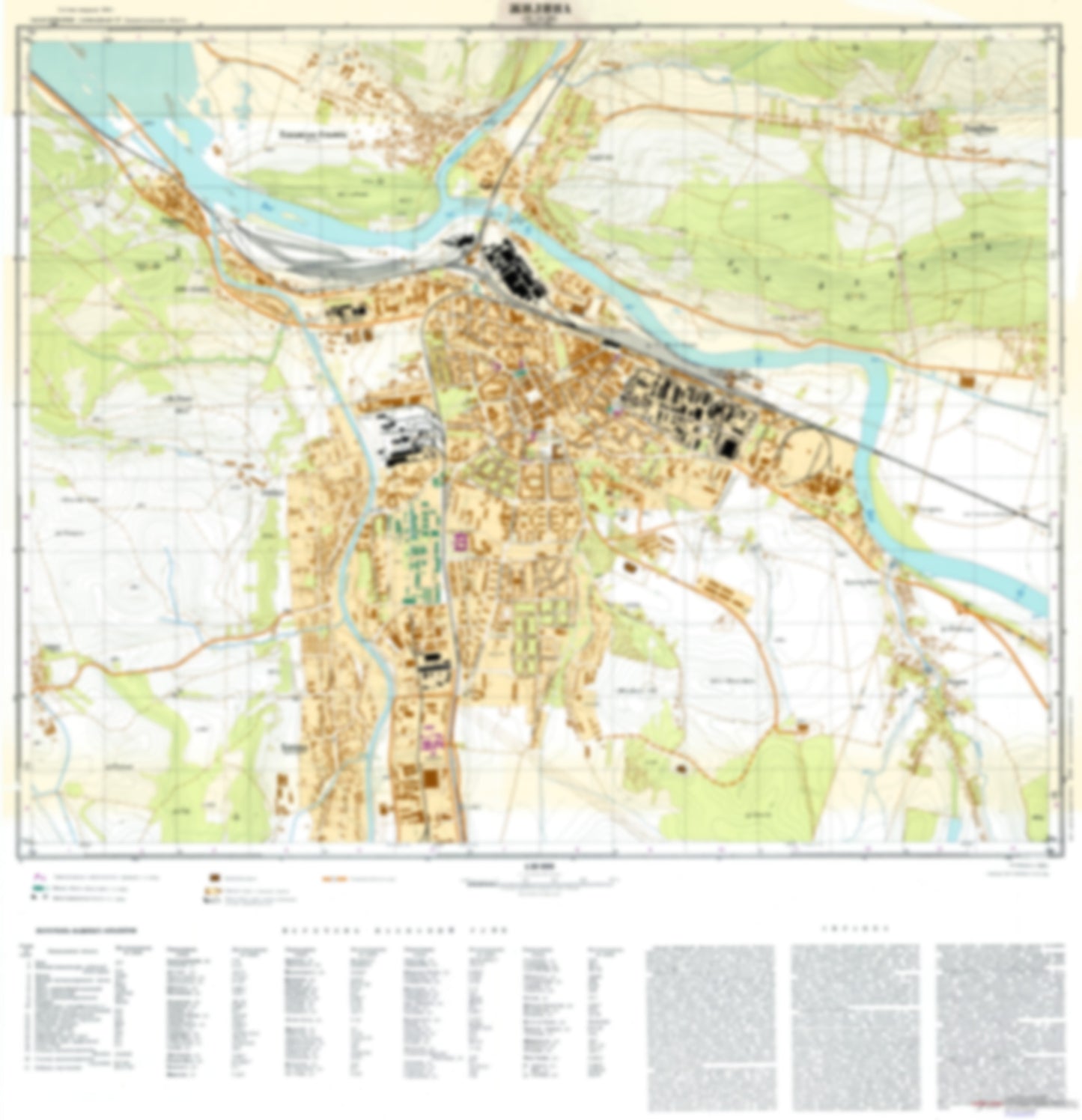 Zilina (Slovakia) - Soviet Military City Plans