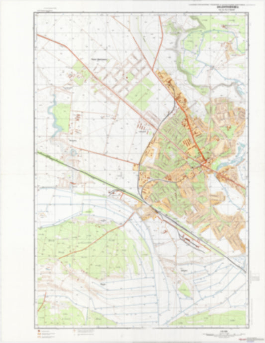 Zolotonosha 1 (Ukraine) - Soviet Military City Plans