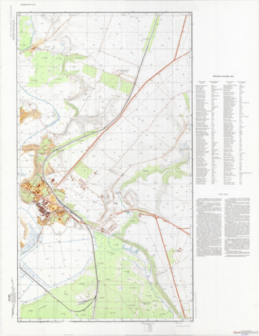 Zolotonosha 2 (Ukraine) - Soviet Military City Plans