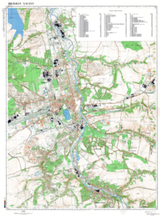 Zwickau, Werdau 2 (Germany) - Soviet Military City Plans