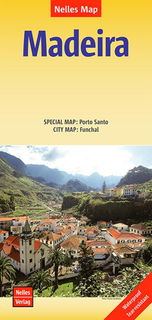 Madeira : special map : Porto Santo : city map : Funchal