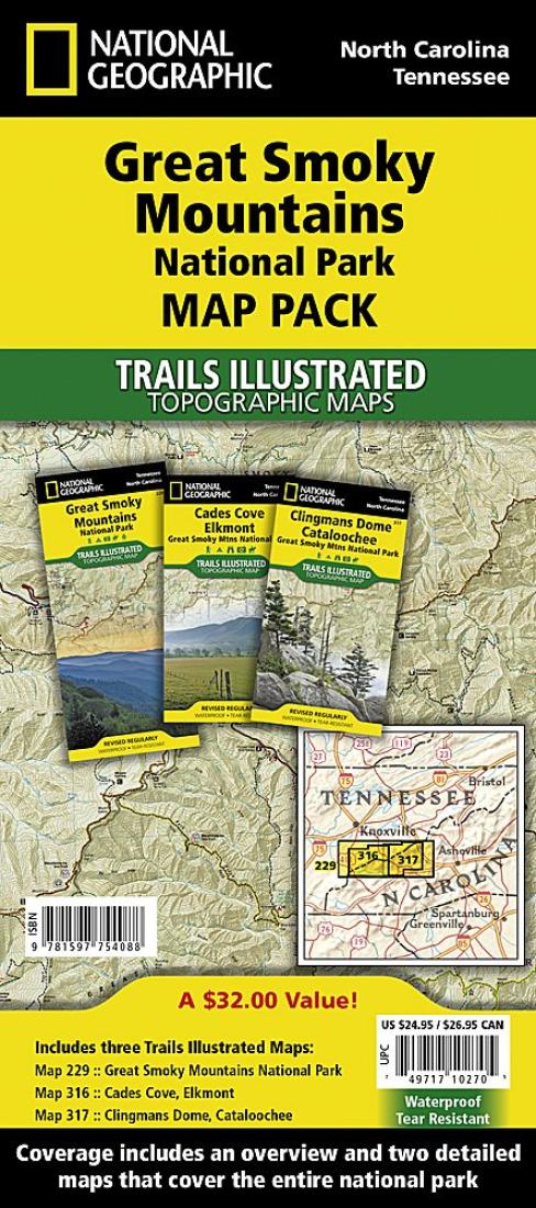 Great Smoky Mountains National Park : map pack