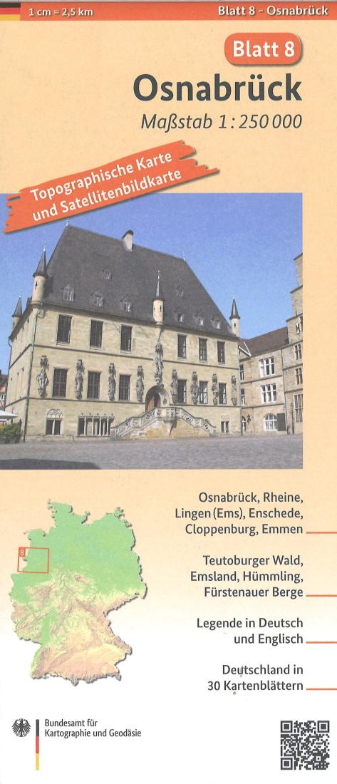 Osnabrück 1:250 000, blatt 8