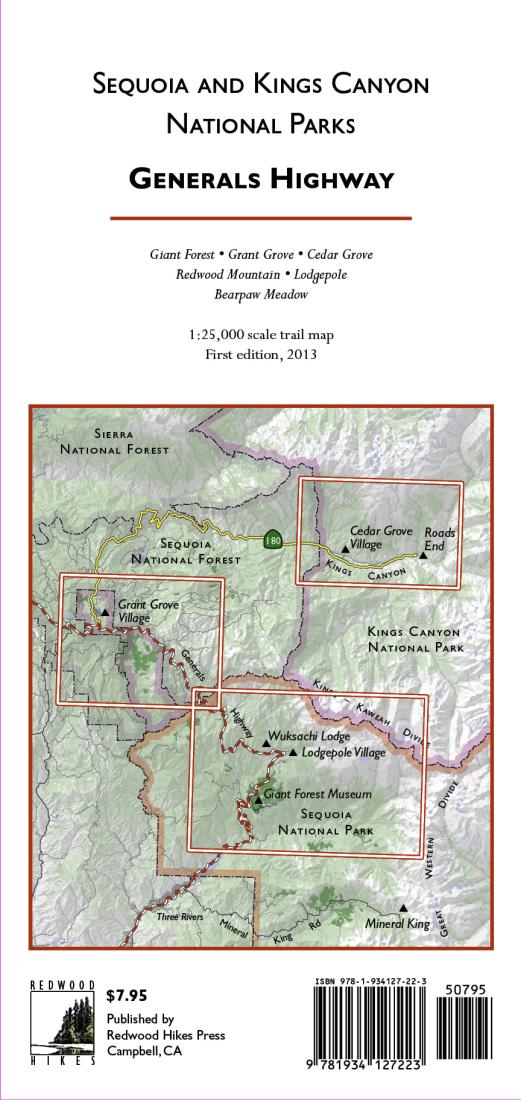 Sequoia and Kings Canyon National Parks : Generals Highway