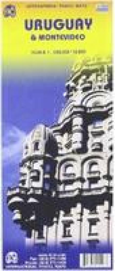 Uruguay & Montevideo Travel Map