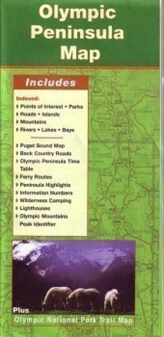 Olympic Peninsula Road Map
