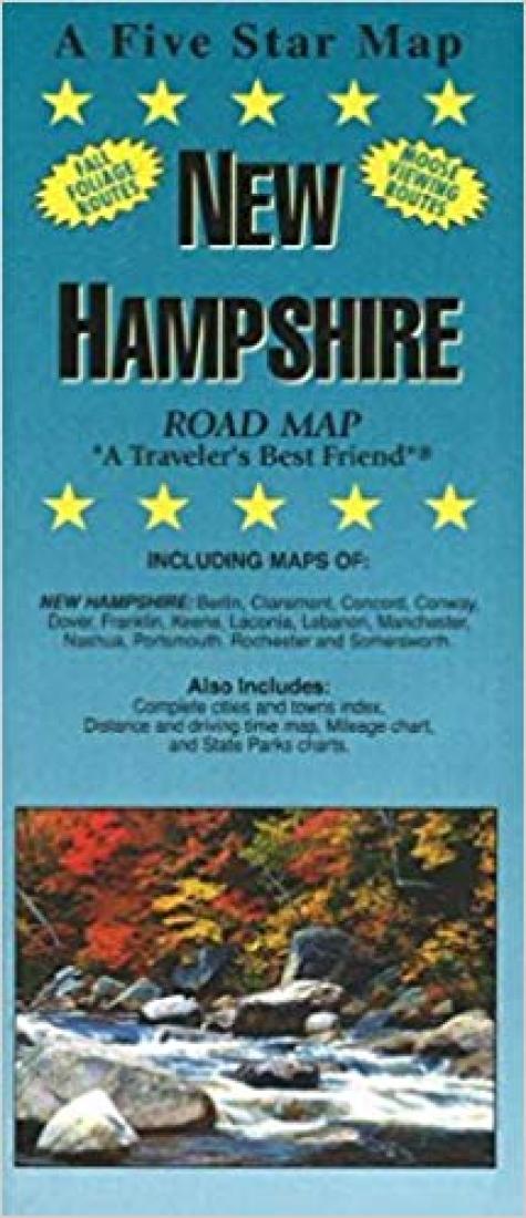 New Hampshire : road map : "a traveler's best friend"