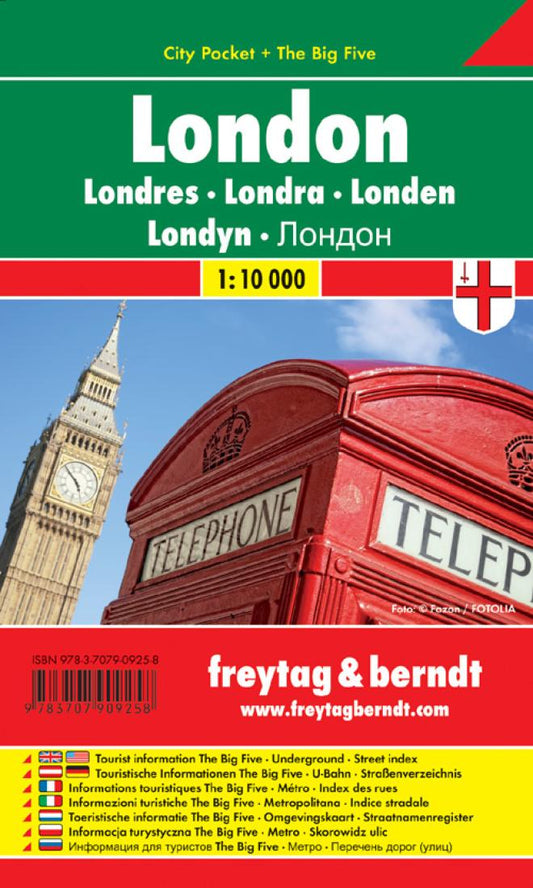 London : city pocket the big five = Londres = Londra = Londen = Londyn