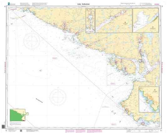 Lista - Svåholmen - 12 - Norway Kartverket Nautical Charts