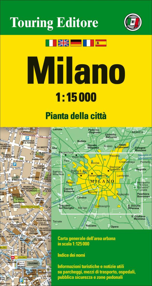 Milano : 1:15 000