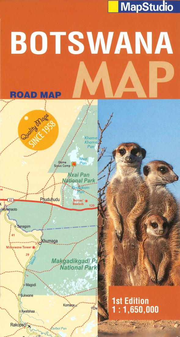 Botswana Road Map