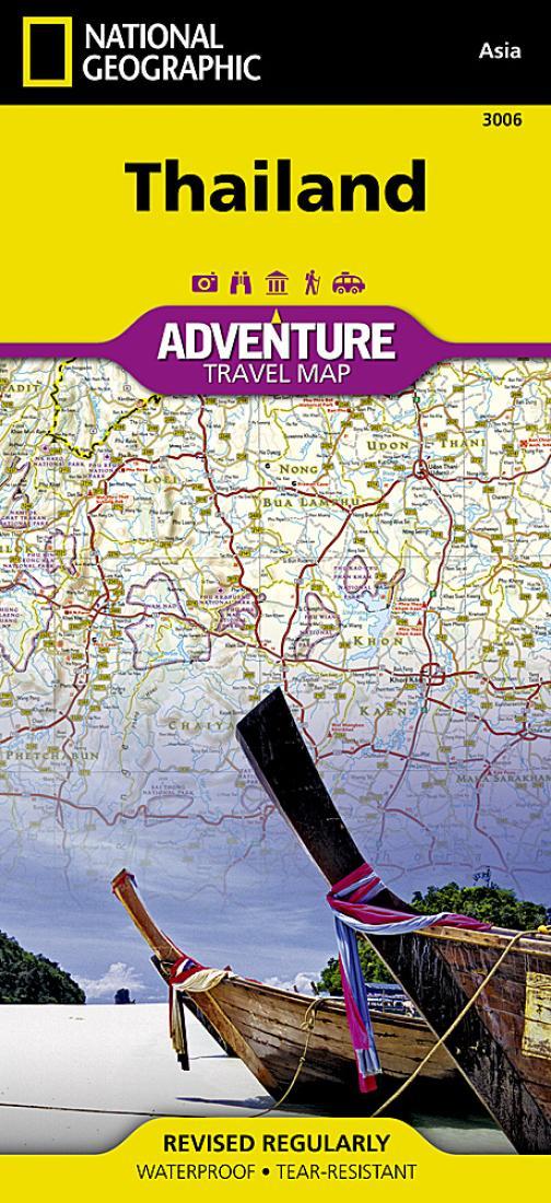Thailand Adventure Map 3006