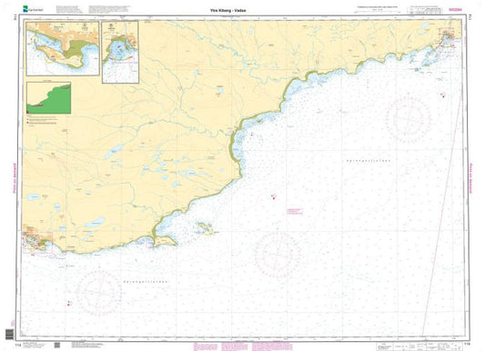 Ytre Kiberg - Vadsø - 114 - Norway Kartverket Nautical Charts