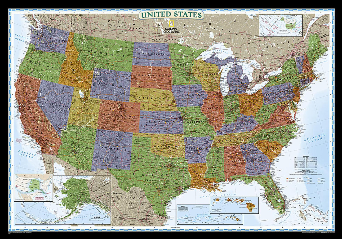 The United States [decorator, laminated]