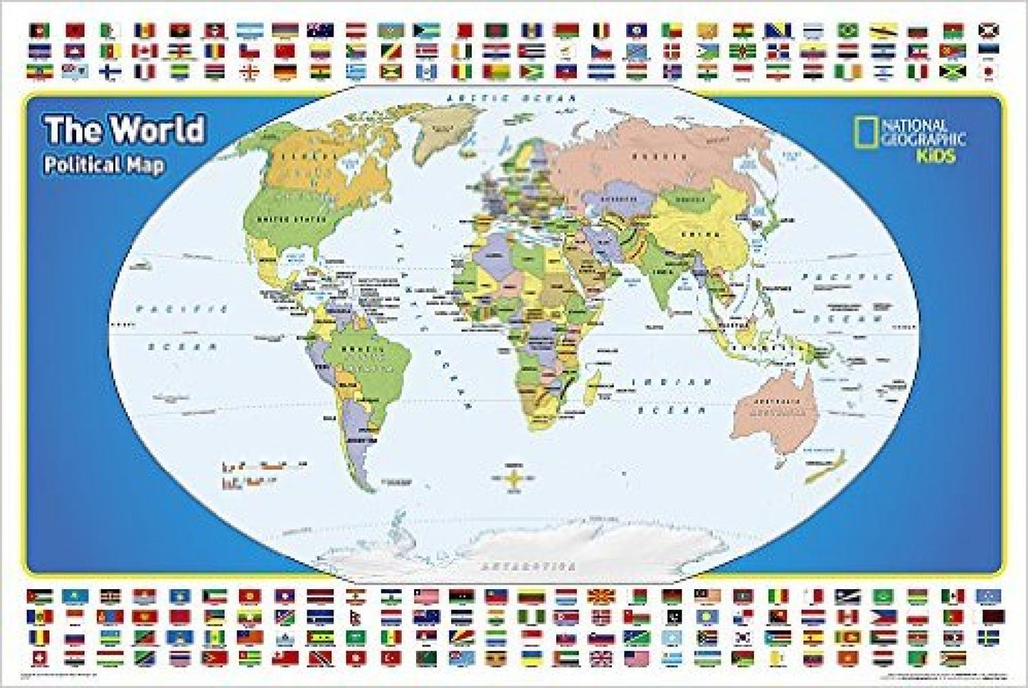 The world for kids : laminated