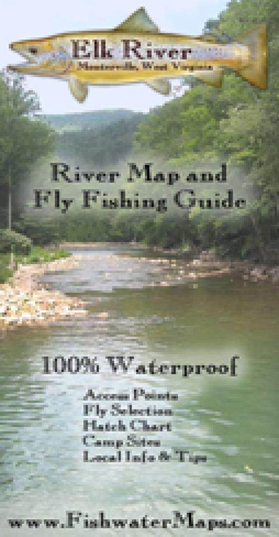 Elk River WV River Map and Fly Fishing Guide