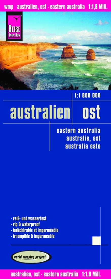 Australien ost = Eastern Australia = Australie, est = Australia este