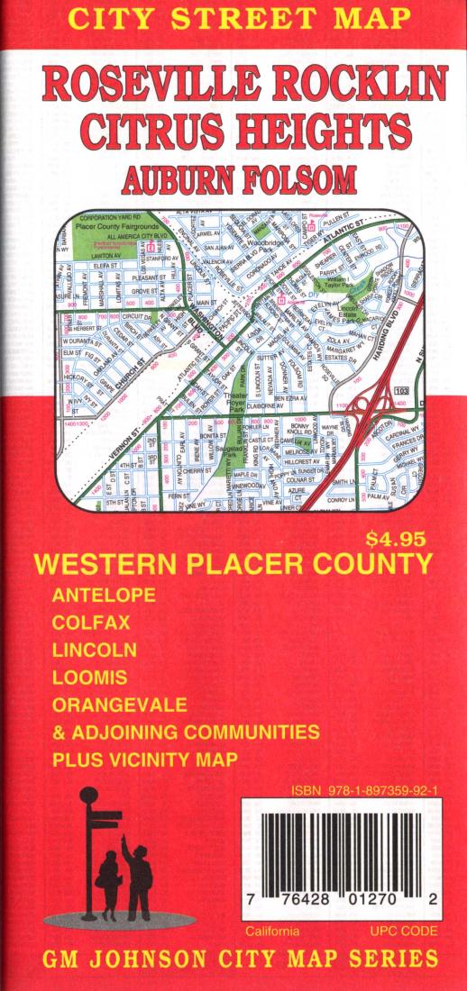 Roseville : Rocklin : Citrus Heights : Auburn : Folsom : city street map = Citrus Heights : Roseville : Rocklin : Auburn : Folsom : city street map