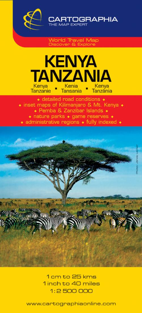Kenya, Tanzania Road Map
