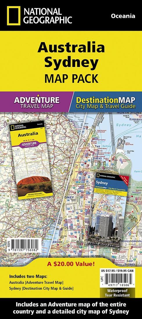 Australia & Sydney, Map Pack Bundle