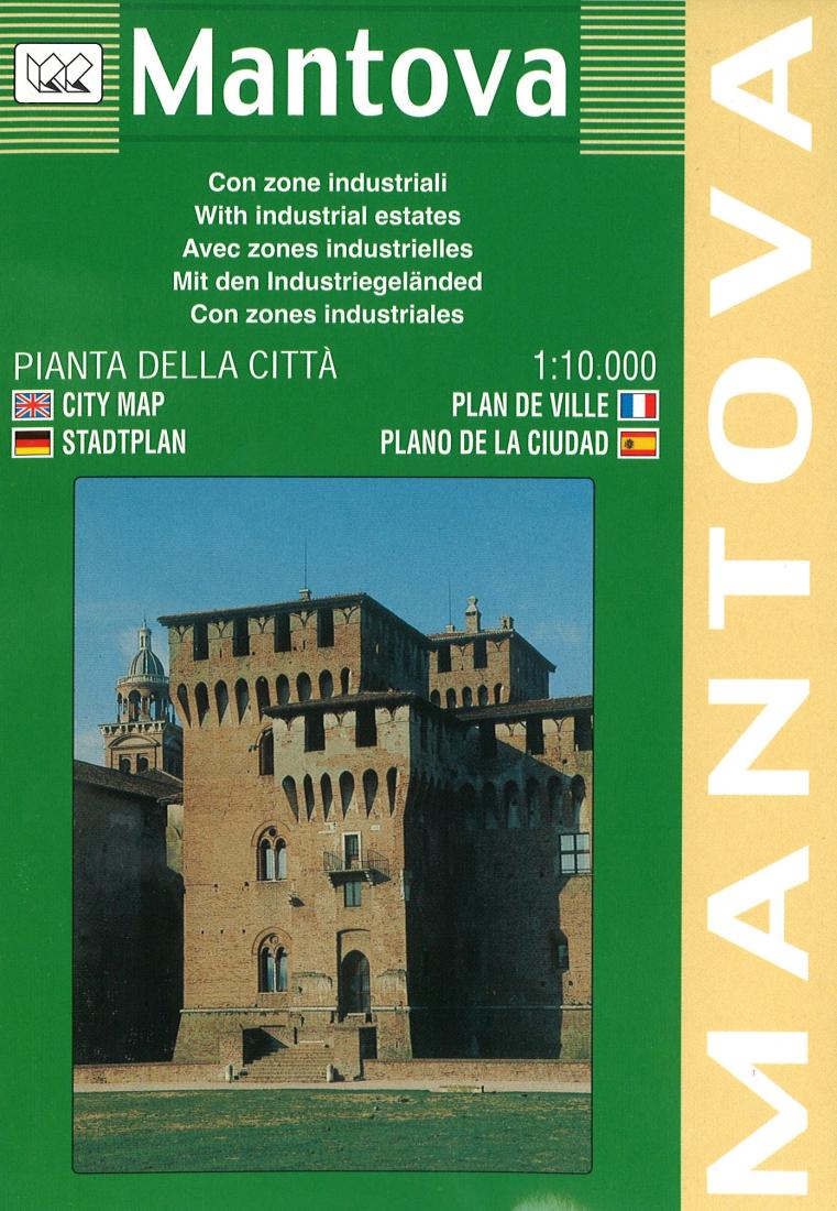 Mantova : pianta della citta : 1:10,000