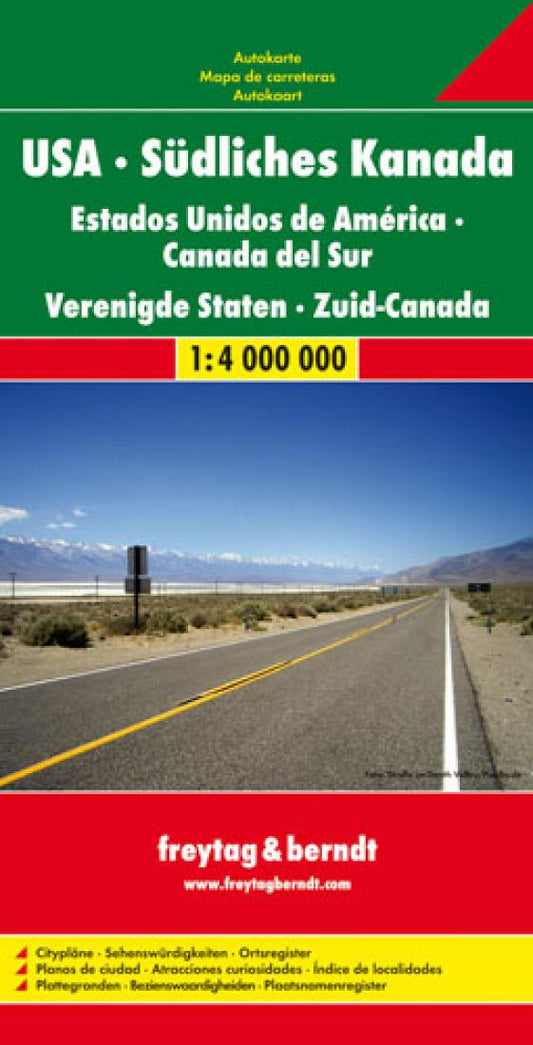 USA : südliches Kanada = Estados Unidos de América : Canada del sur = Verenigde Staten : zuid-Canada