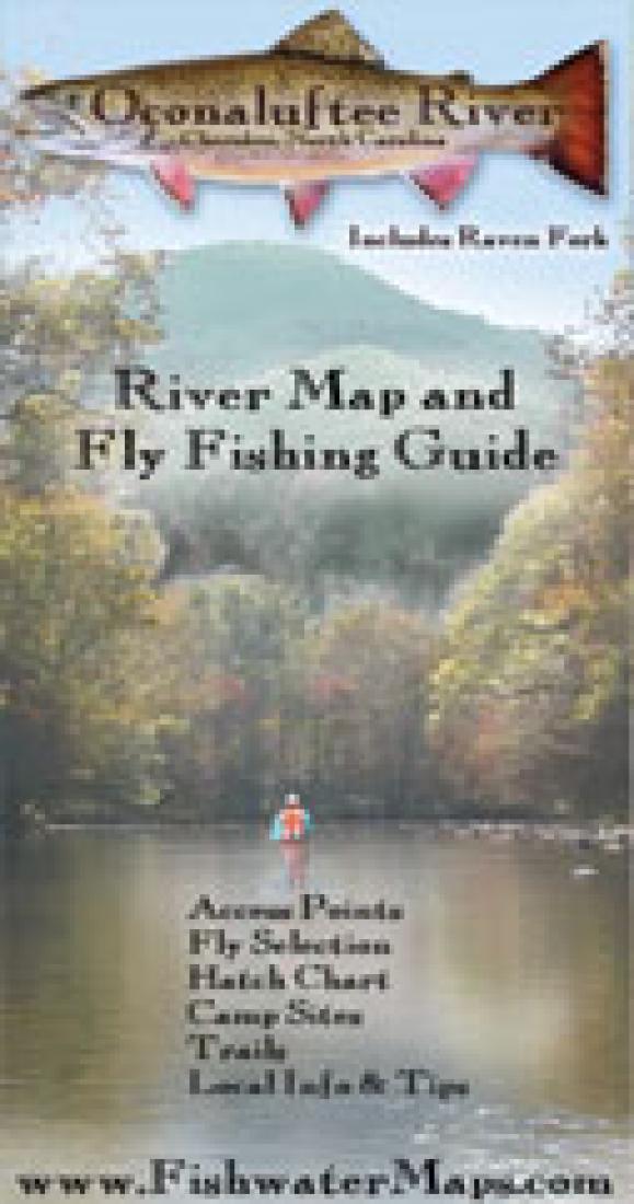 Oconaluftee River NC River Map and Fly Fishing Guide