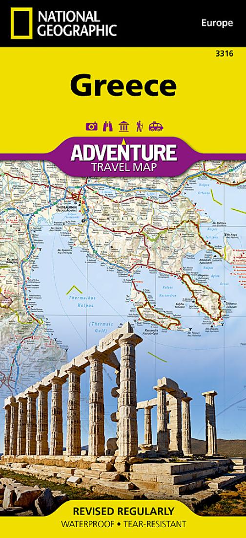 Greece Adventure Map 3316