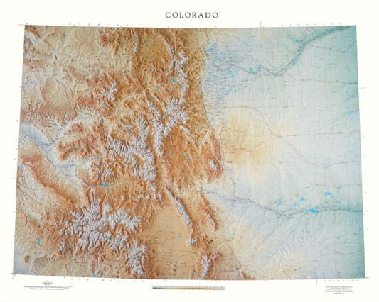 Colorado [Physical, 43x54, Laminated]