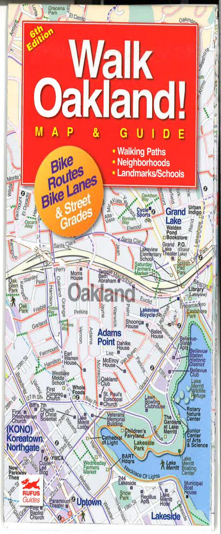 Walk Oakland! map & guide