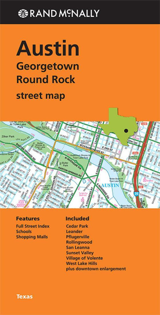 Austin : Georgetown : Round Rock : street map