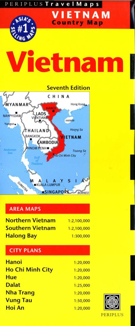 Vietnam Travel Map Seventh Edition