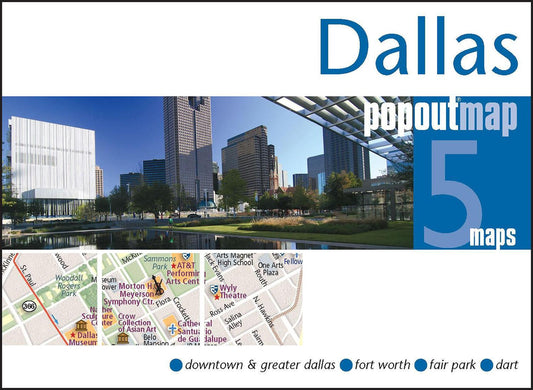 Dallas : popoutmap : 5 maps