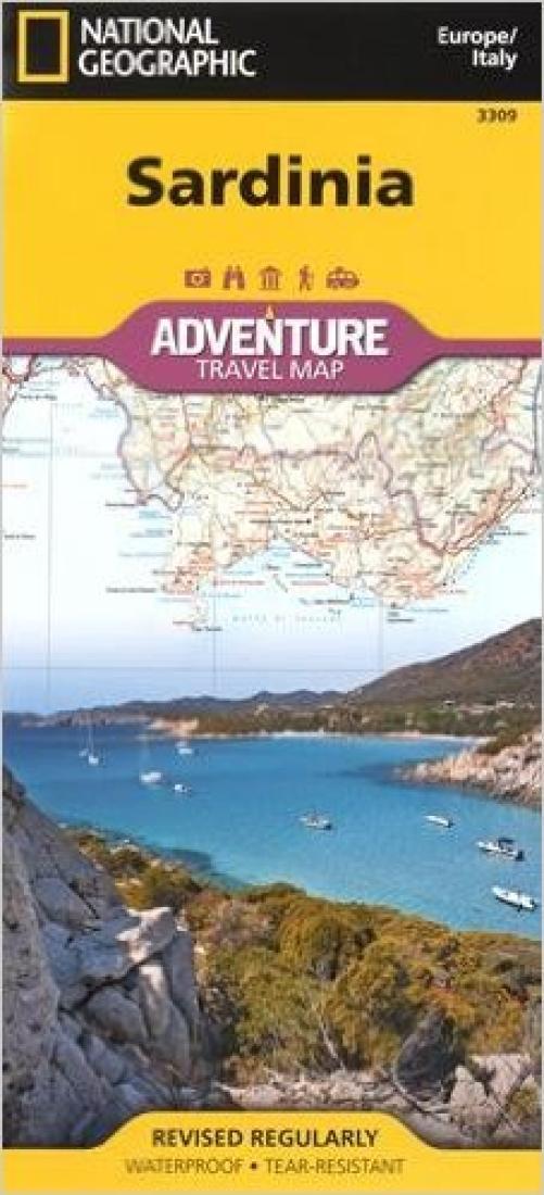 Sardinia, Italy Adventure Map 3309