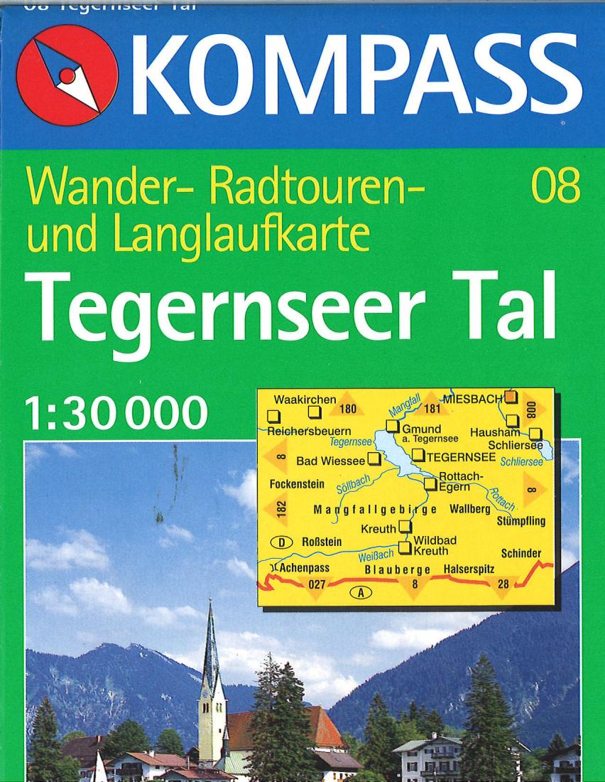 Tegernseer Tal Hiking Map & Guide