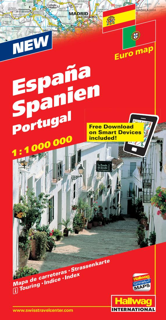 España : Portugal : Euro map = Spanien : Portugal
