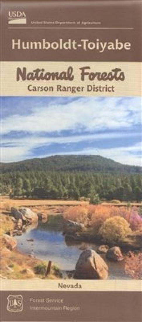 Humboldt-Toiyabe National Forest - Carson Ranger District Map